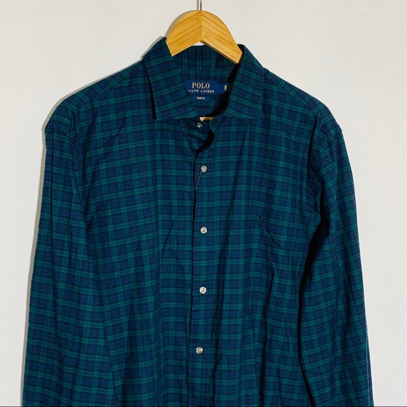 Polo Ralph Lauren Other - Polo Ralph Lauren slim fit plaid button down, XL